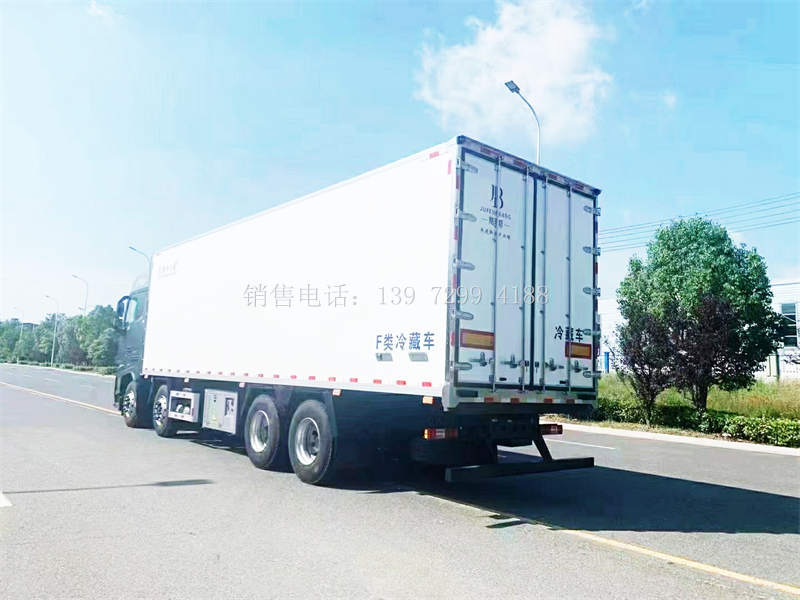 全新9米6福田欧曼银河冷藏厢式车价格