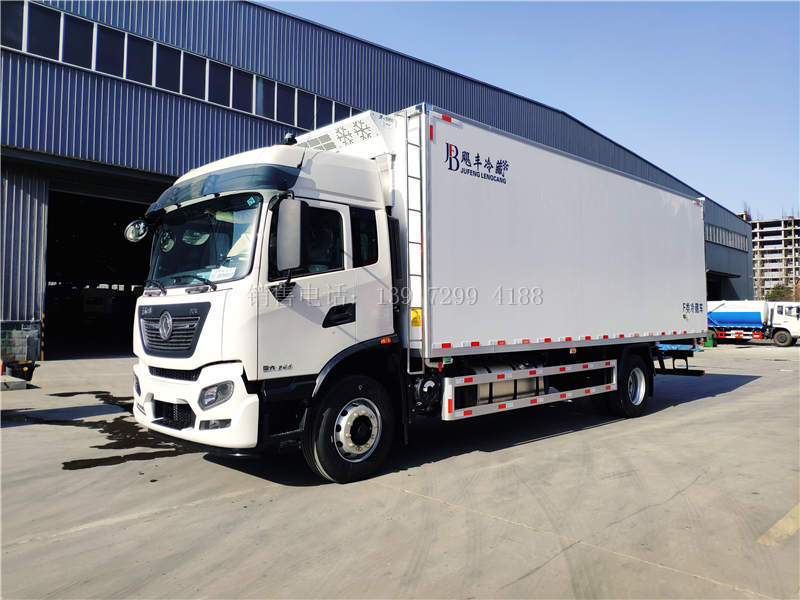 新款7米8东风天锦KR冷藏车报价多少钱