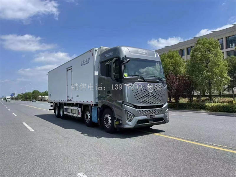 新款9.6米福田欧曼银河520马力冷藏冷链运输车报价多少钱？