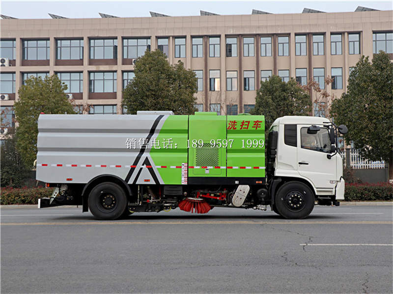 多功能洗扫车主要结构