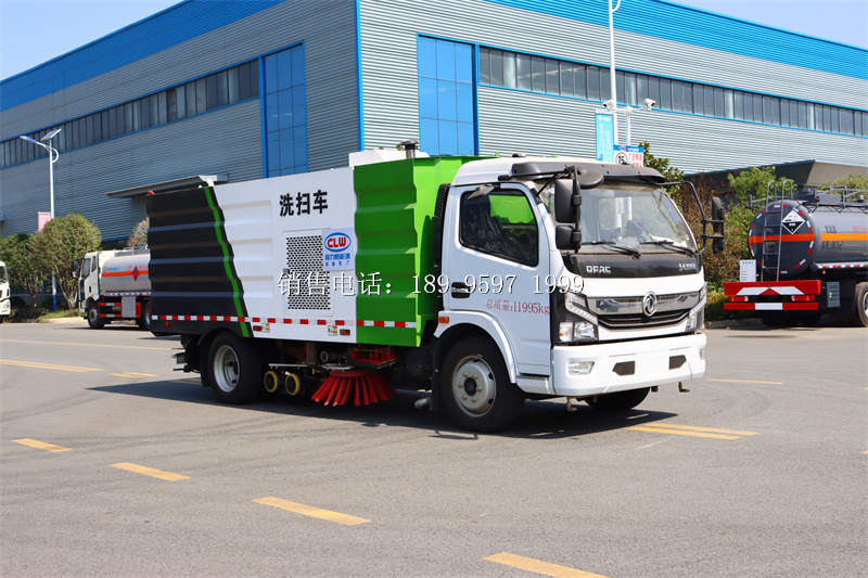 国六东风凯普特K7多功能洗扫车厂家报价