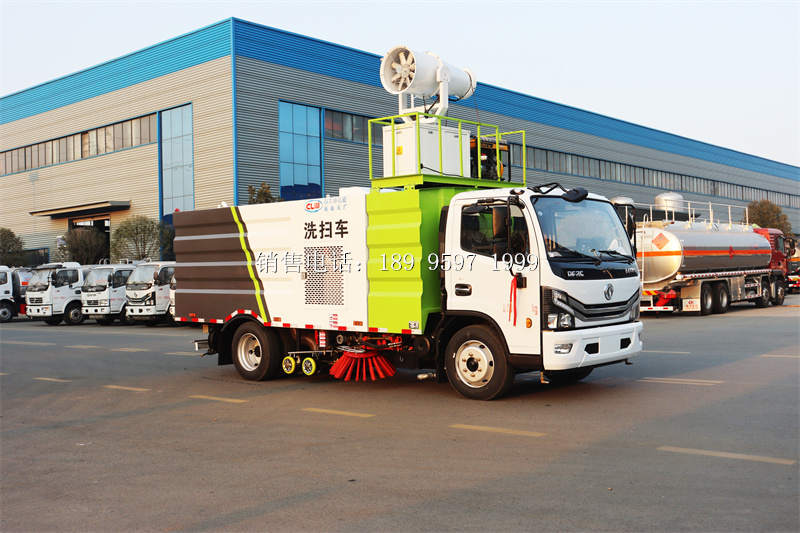 国六东风大多利卡D7多功能洗扫车价格