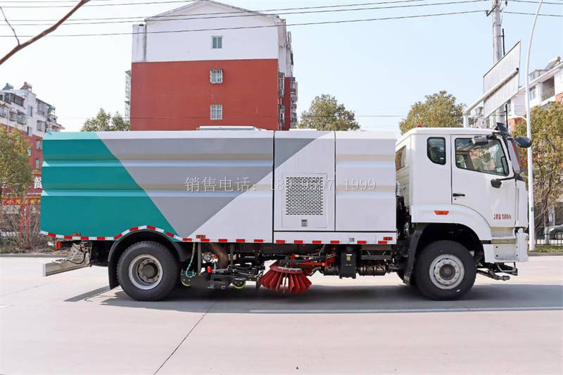 国六重汽豪沃NX单桥洗扫车价格