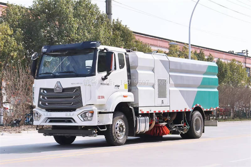 国六重汽豪沃NX单桥洗扫车价格