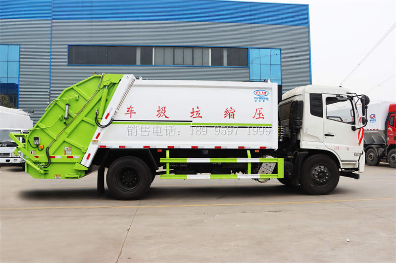 12方东风天锦压缩式垃圾车价格