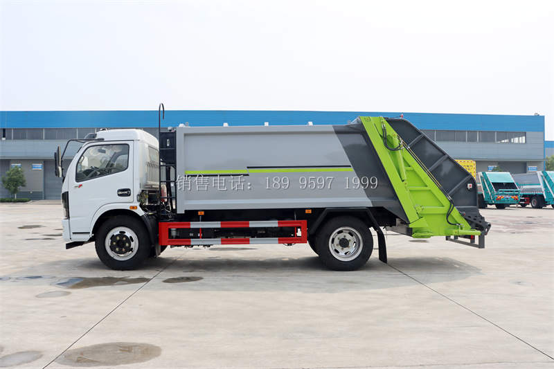 8方东风大福瑞卡F7压缩式垃圾车价格