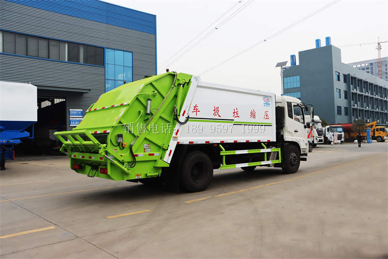 12方东风天锦压缩式垃圾车价格