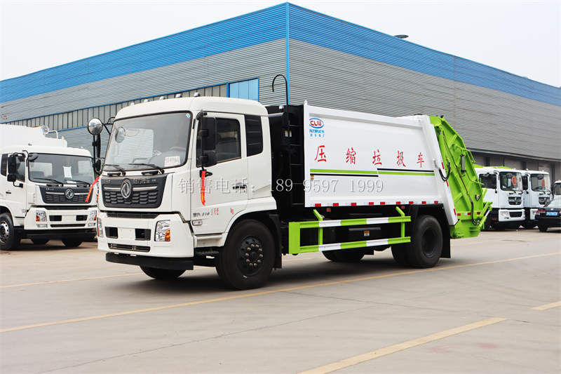 12方东风天锦压缩式垃圾车价格