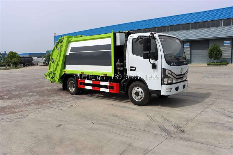 6方东风小多利卡D6压缩式垃圾车价格