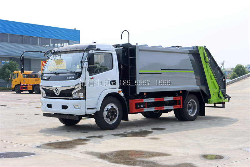 8方东风大福瑞卡F7压缩式垃圾车价格