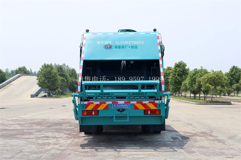 14方东风天锦翻转架式压缩垃圾车厂家价格