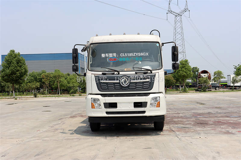 14方东风天锦翻转架式压缩垃圾车厂家价格