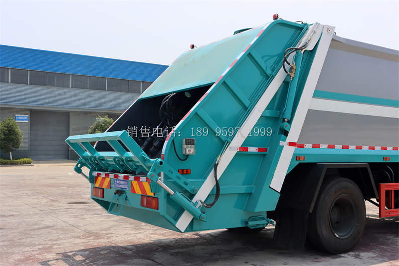 14方东风天锦翻转架式压缩垃圾车厂家价格