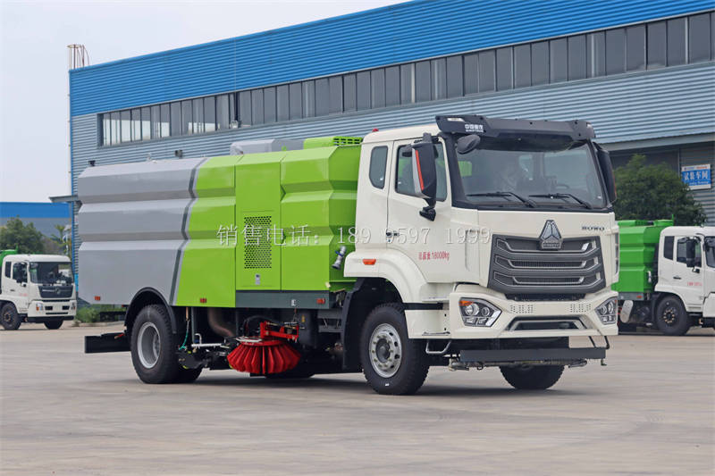 重汽‬豪沃NX多功能洗扫车报价