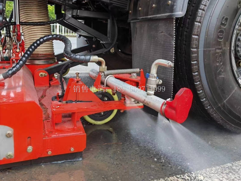 程力东风天锦VR除雪滚后置吸尘车厂家价格