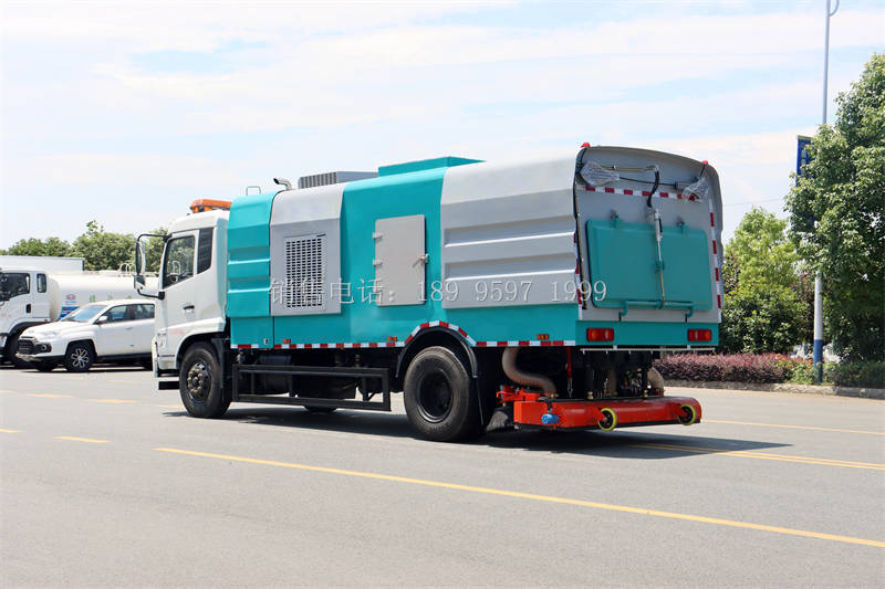 程力东风天锦VR多功能后置吸尘车厂家价格