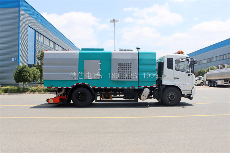 程力东风天锦VR多功能后置吸尘车厂家价格