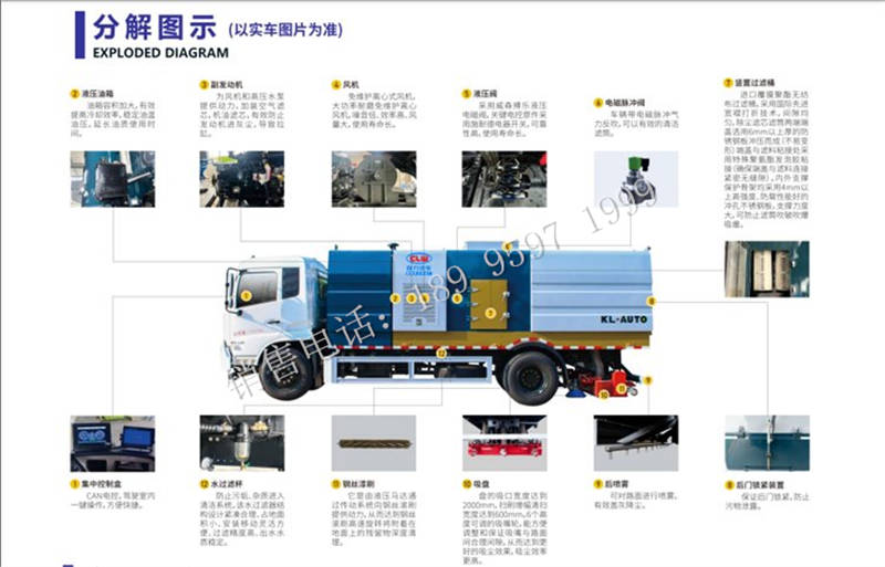 吸尘车主要有哪些配件组成