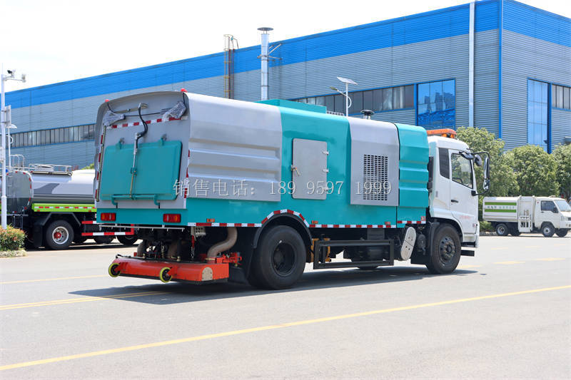 程力东风天锦VR多功能后置吸尘车厂家价格