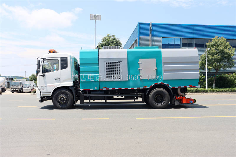 程力东风天锦VR多功能后置吸尘车厂家价格