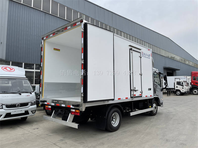 4.2米自动挡陕汽德龙k5000冷藏车的价格