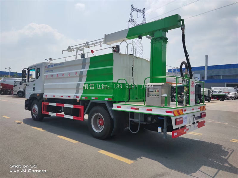 多功能铁路抑尘车车辆特点