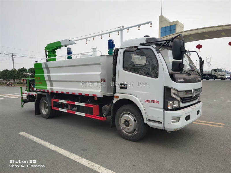 10方东风大多利卡D7多功能铁路抑尘车厂家价格
