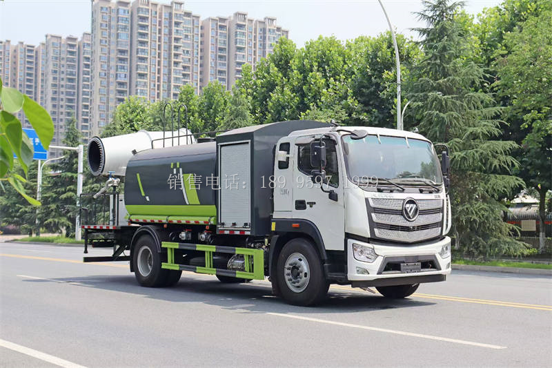新款12方福田欧航多功能抑尘洒水车价格