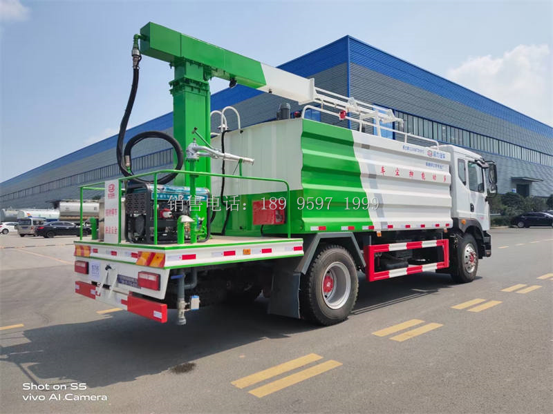 14方东风多利卡D9多功能铁路抑尘洒水车价格