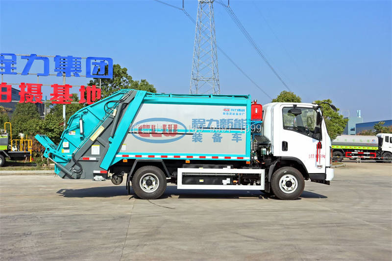 新款6方东风华神纯电动压缩垃圾车价格