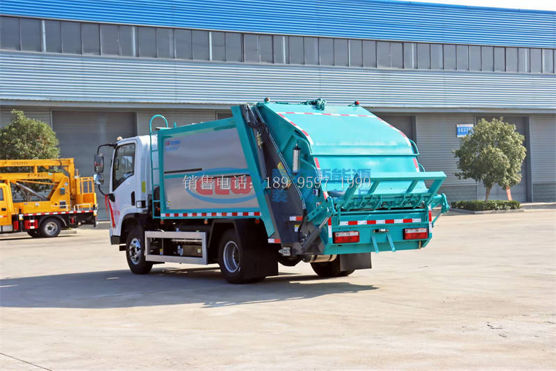 新款6方东风华神纯电动压缩垃圾车价格
