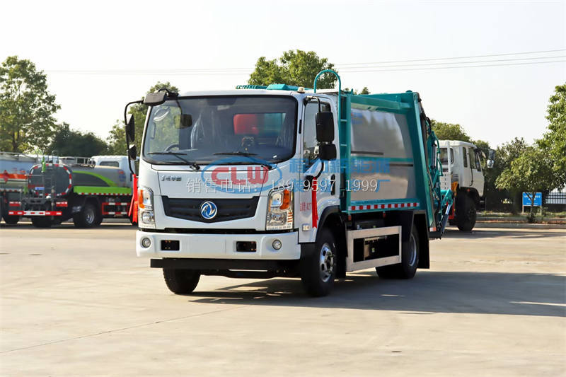 新款6方东风华神纯电动压缩垃圾车价格