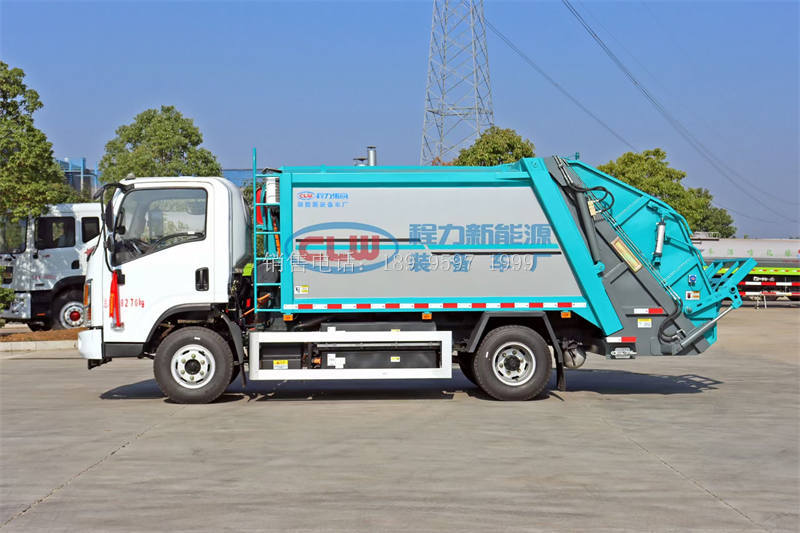 新款6方东风华神纯电动压缩垃圾车价格