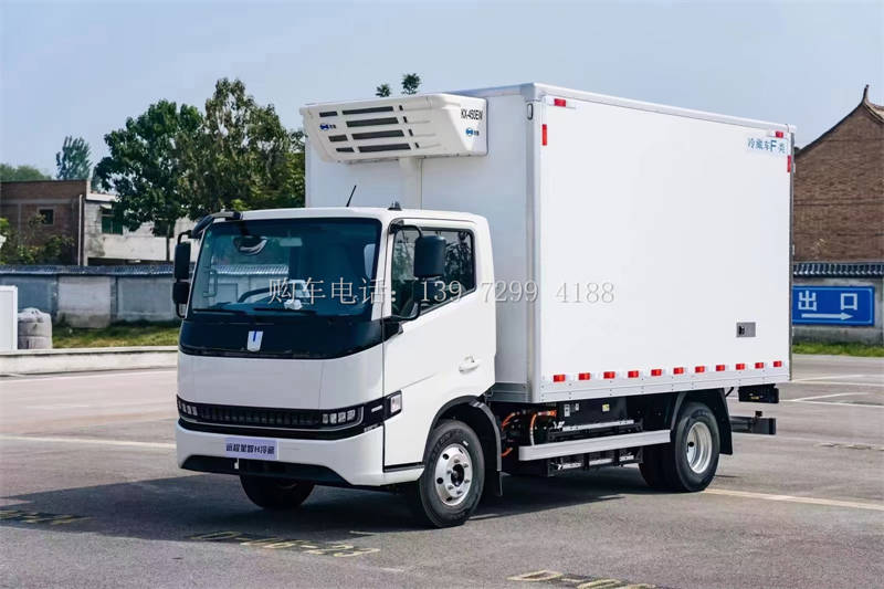 4米2吉利星智H8E纯电动绿牌冷藏车价格