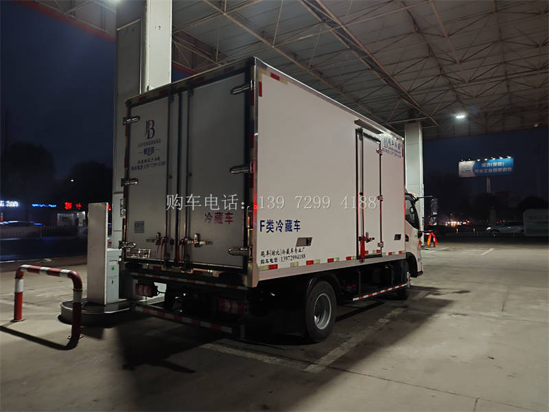 4米2轻卡江淮骏铃V5冷藏车价格