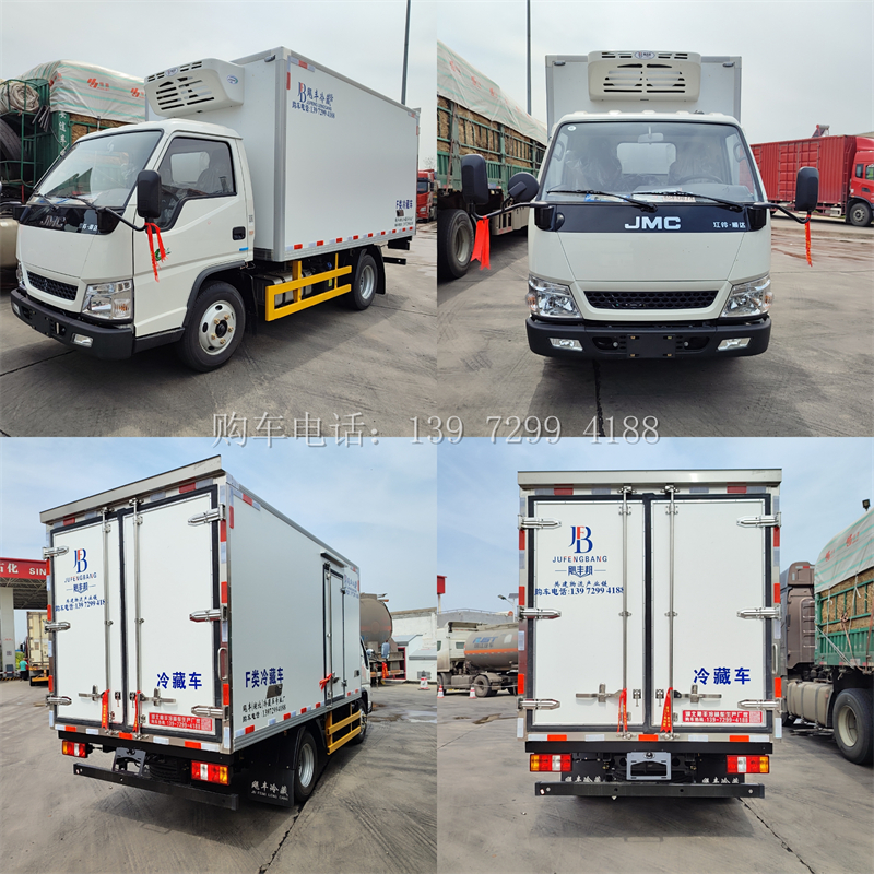 新款蓝牌3米7江铃‬顺达小卡冷藏车