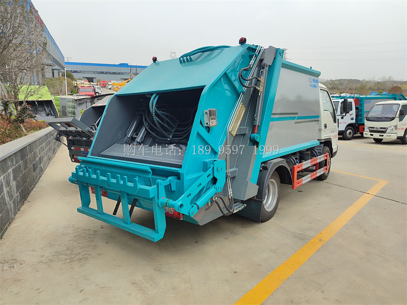 【蓝牌福田小卡之星3压缩垃圾车】