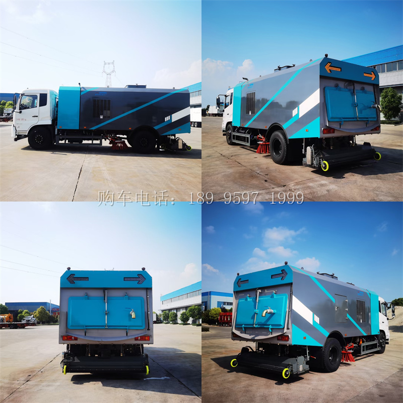 东风天锦干湿两用吸尘车