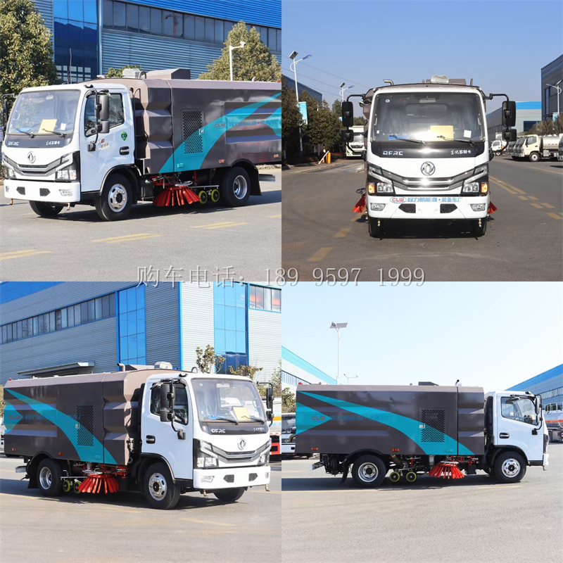 出口东风小多利卡洗扫车