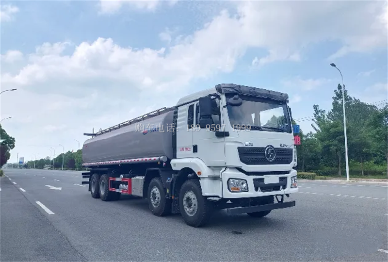 32方陕汽德龙新M3000前四后八供液车