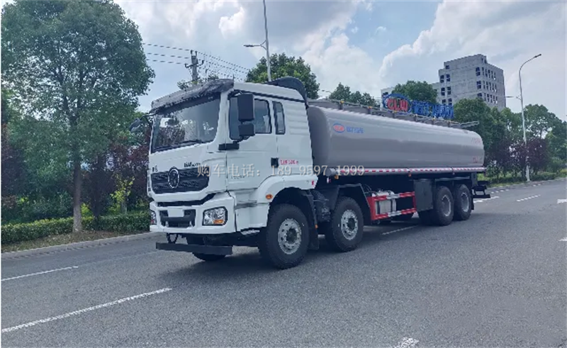 30方陕汽德龙新M3000前四后八供液车