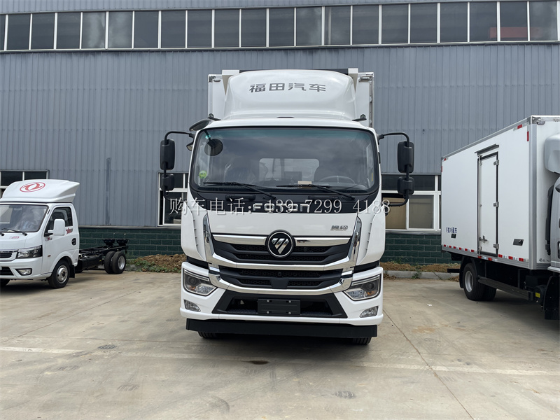 出口型6米8福田奥铃大黄蜂4×2冷藏车