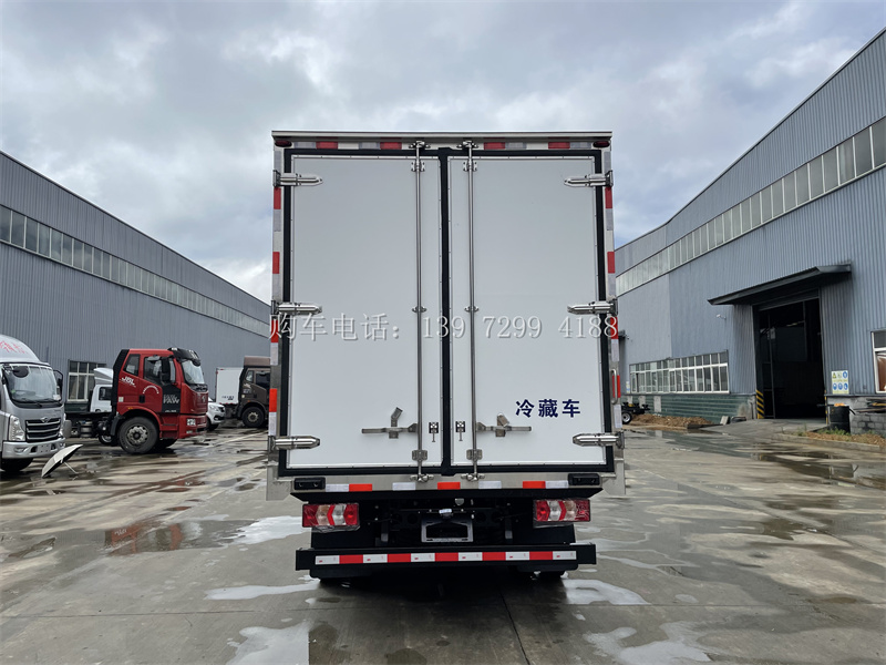 【绿牌】4米2江淮骏铃V5电混动冷藏车