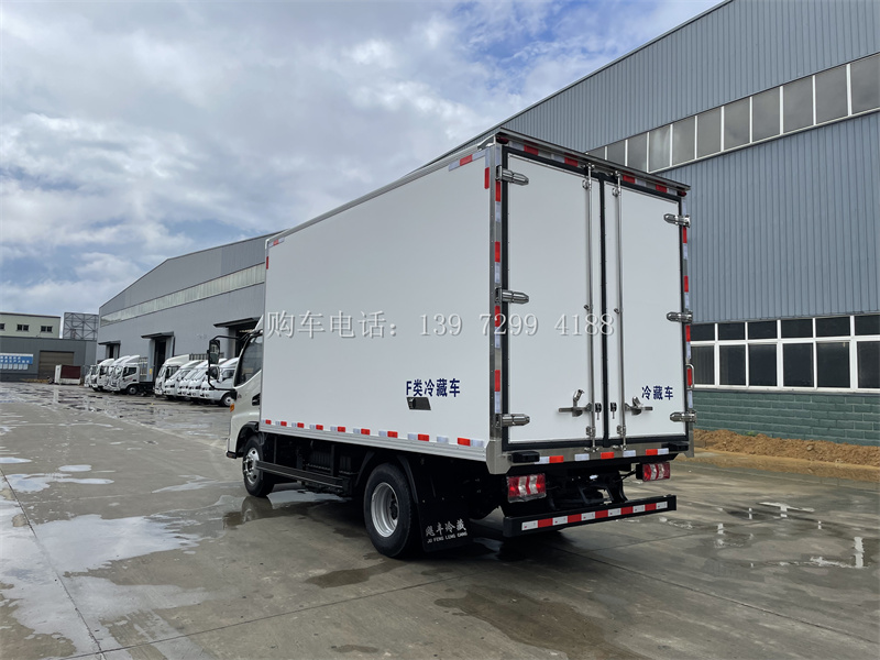 【绿牌】4米2江淮骏铃V5电混动冷藏车