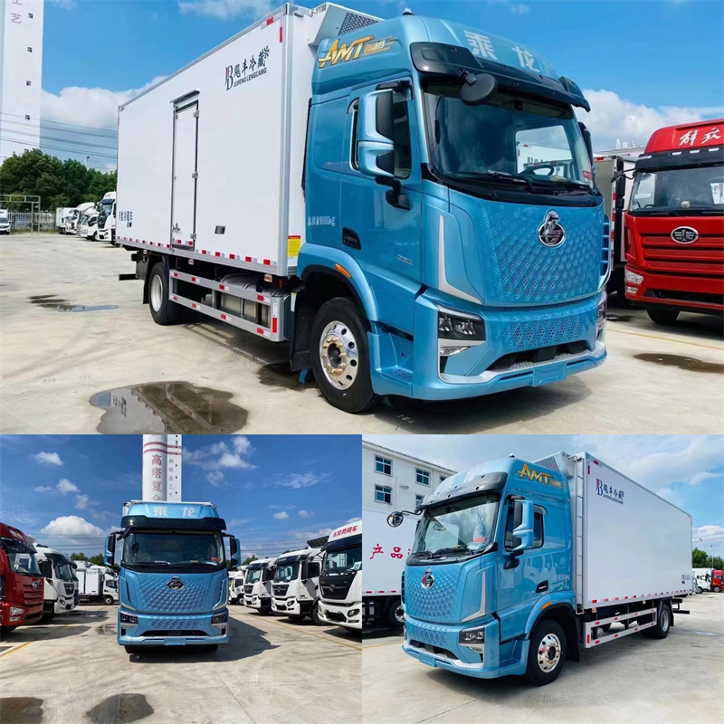 6米8自动挡柳汽乘龙H5V冷藏车厂家