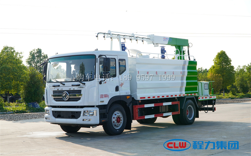 14.5方东风多利卡D9铁路抑尘洒水车厂家价格