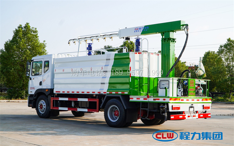 14.5方东风多利卡D9铁路抑尘洒水车厂家价格