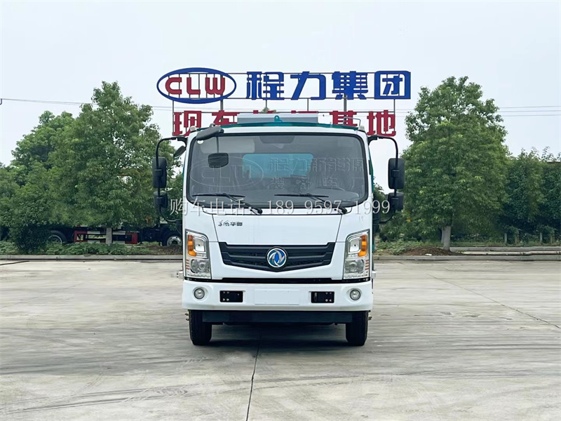 东风华神纯电动后置吸尘车生产厂家