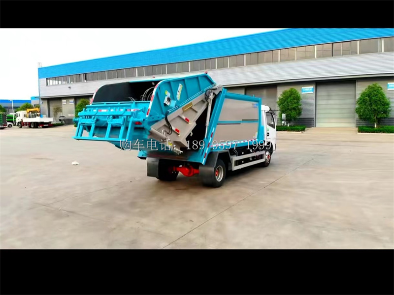 8方东风纯电动压缩垃圾车厂家价格