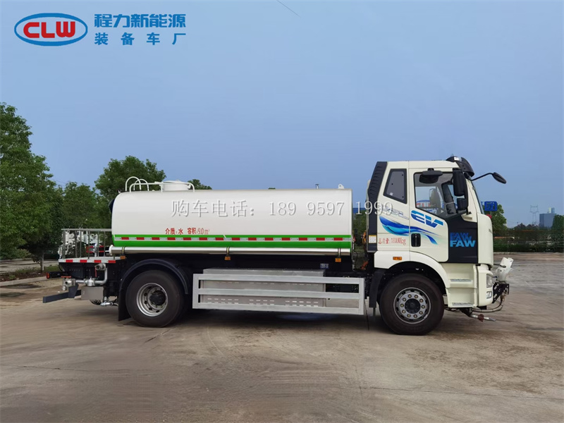 9方解放J6L纯电动洒水车厂家